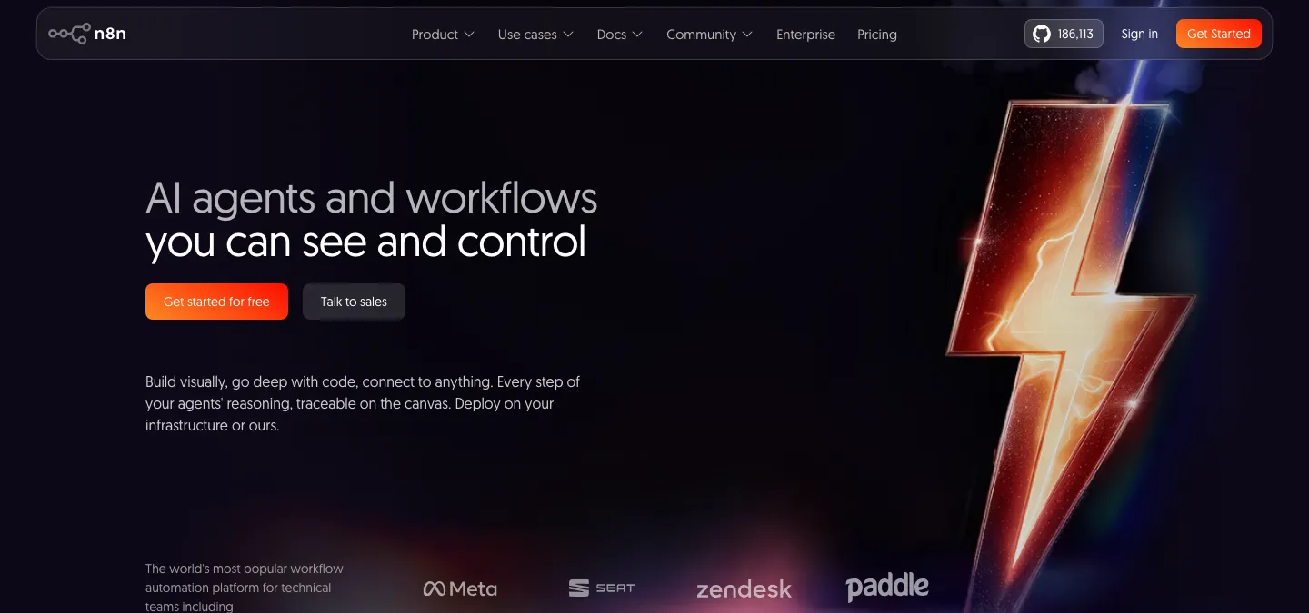 n8n open-source workflow automation platform