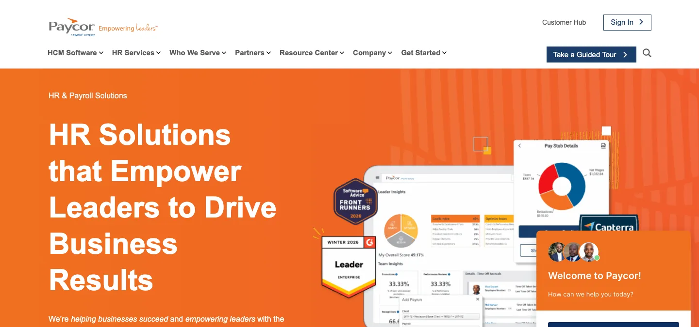 Paycor HCM platform